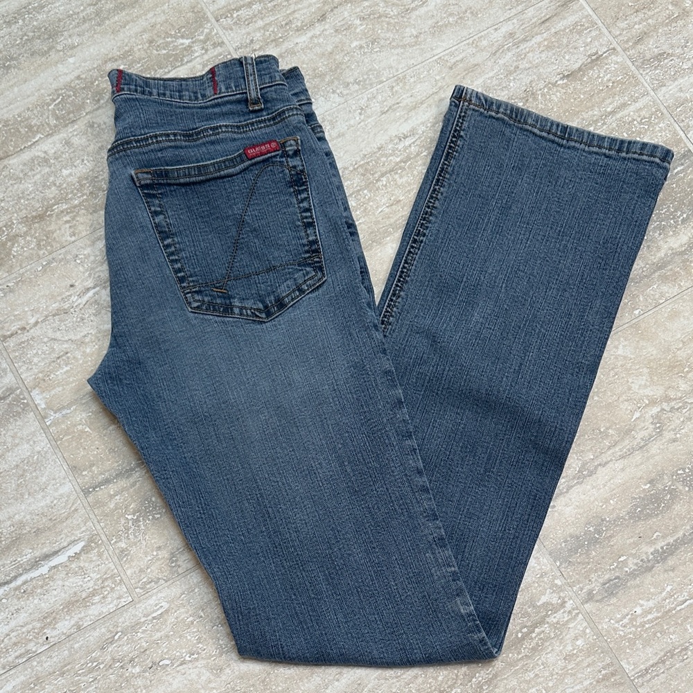 Vintage Guess Women's Straight Leg Blue Jeans